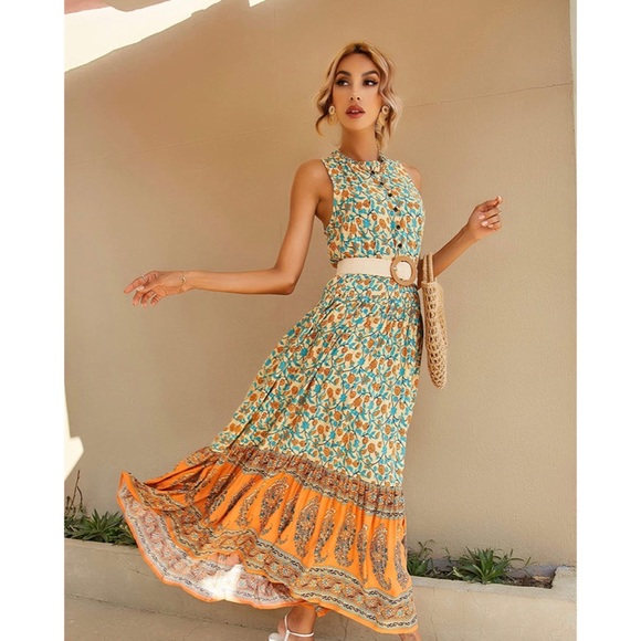 XL Dress Hippy Boho Type Extra Large New - Picture 6 of 7